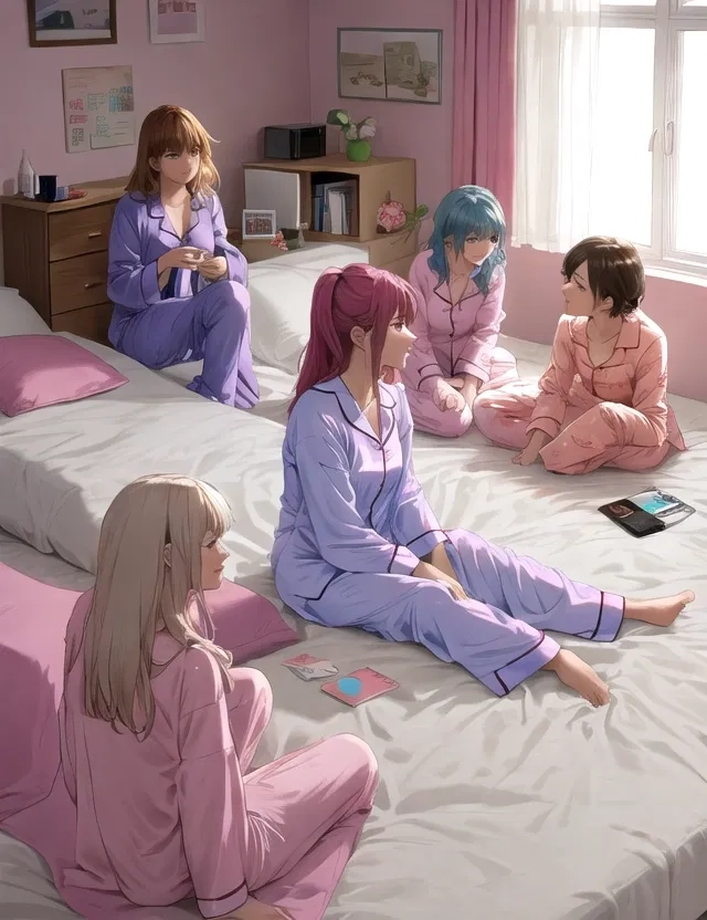 Girls' Sleepover Avatar