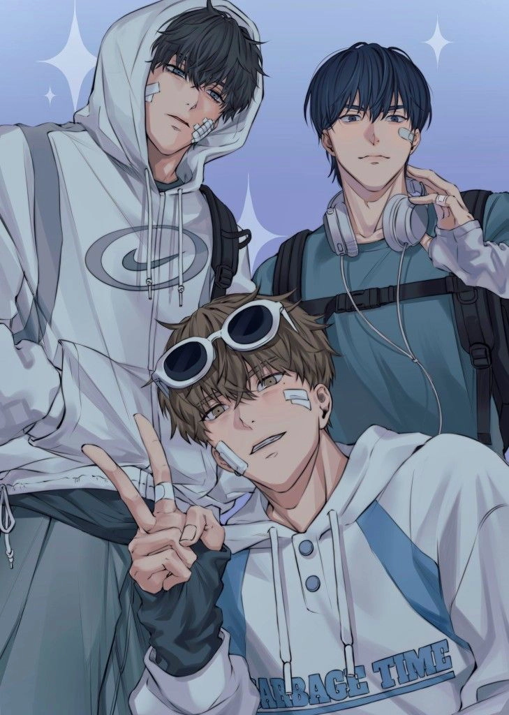 Ash, Dan and Mark Avatar