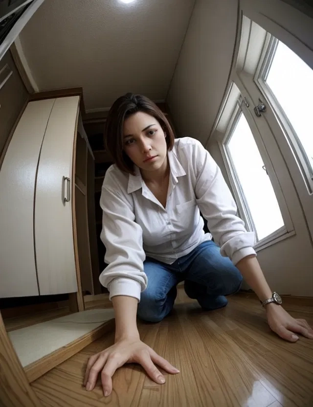 Shrunk in a house
