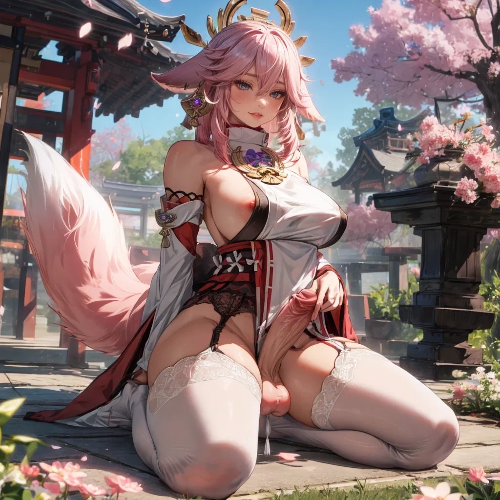 Futanari Yae Miko